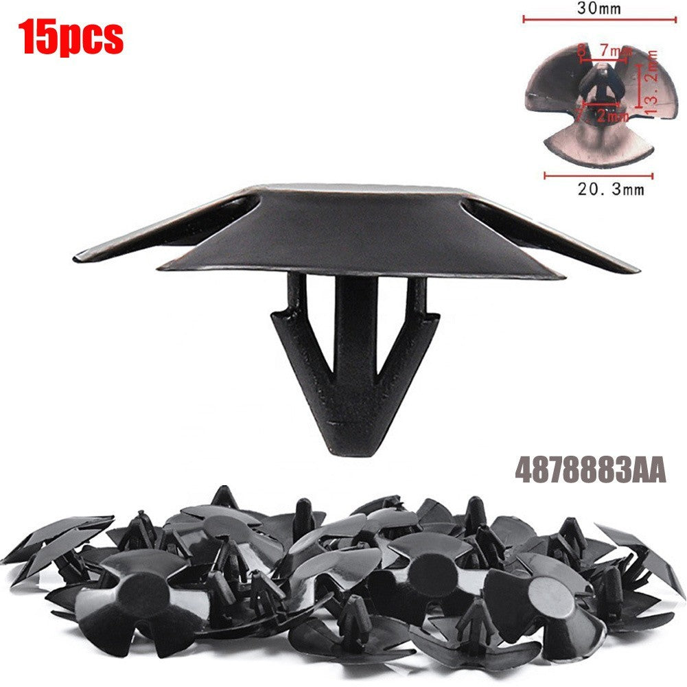 Hood Insulation Retainers Replacement 15pcs