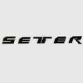 Malibu Boat Raised Setter Decal 43 3/4 x 4 3/8 Black Silver by Malibu