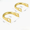 U-shaped Lure Rings Fishing Connectors