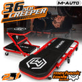 36" Red Foldable Mechanic Creeper Stool