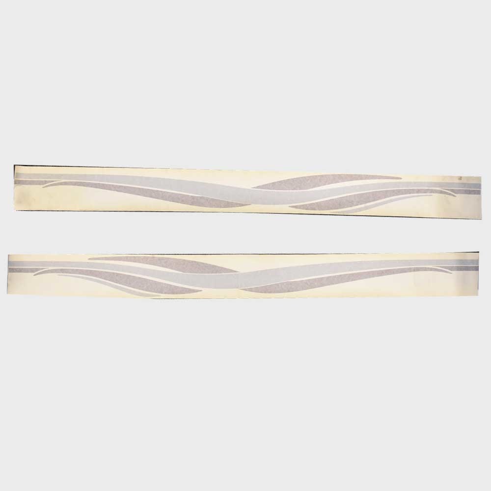 Four Winns Boat Wave Decal 055-1849 Rose Gold Stickers Set of 2 by Four Winns