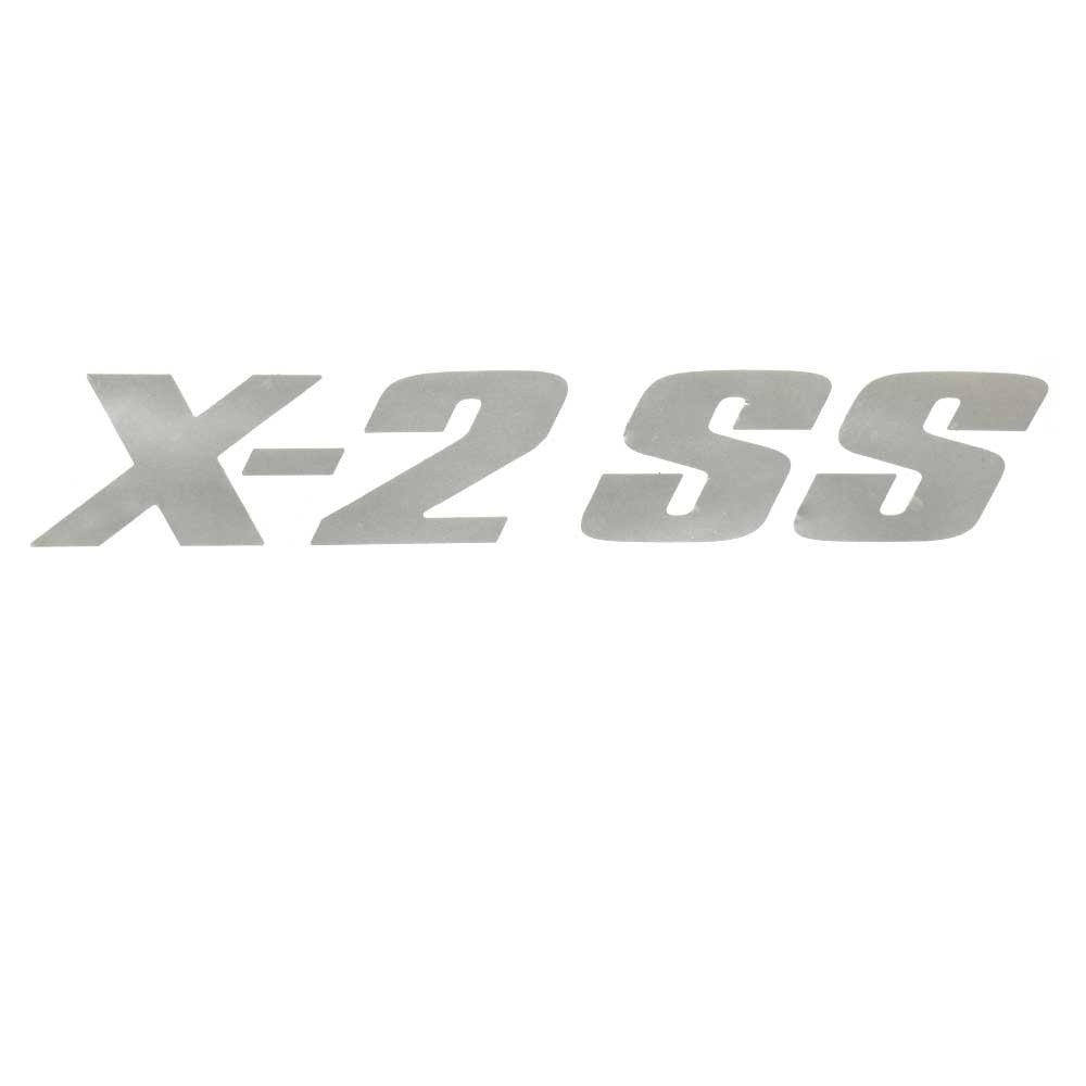 Decal MasterCraft X-2 SS Silver 11 1/2 x 2 Inch by MasterCraft