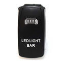Carling On/off/on Contura V Boat Rocker Switch | Light Bar 6 Spade 12V
