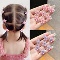 Flower Hair Buckle Vibrant Colors