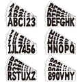 Boat Registration Identification Number Sticker Decals