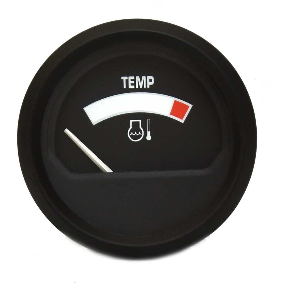 Temperature Gauge Faria Boat 2 Inch Black by Faria