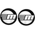 Malibu Boat Tower Speaker Logo Emblem Plate 2 5/8 Inch by Malibu