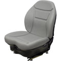 Amss8029 Seat And Suspension Assembly, Gray Vinyl