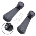 For 2 Replacement Manual Window Crank Handles Gray For Nissan Xterra