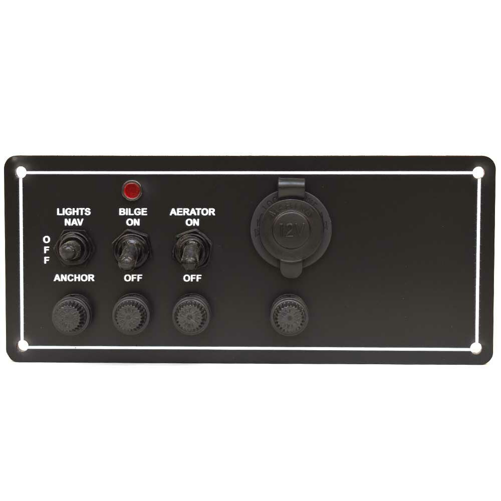 Crestliner Boat Toggle Switch Panel by Crestliner