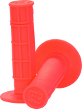 Protaper 1/2 Waffle Grips - Neon Red