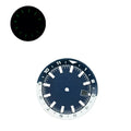 1.44in/36.5mm Green Luminous Watch Dial Replace For Seiko Nh35 Nh35a