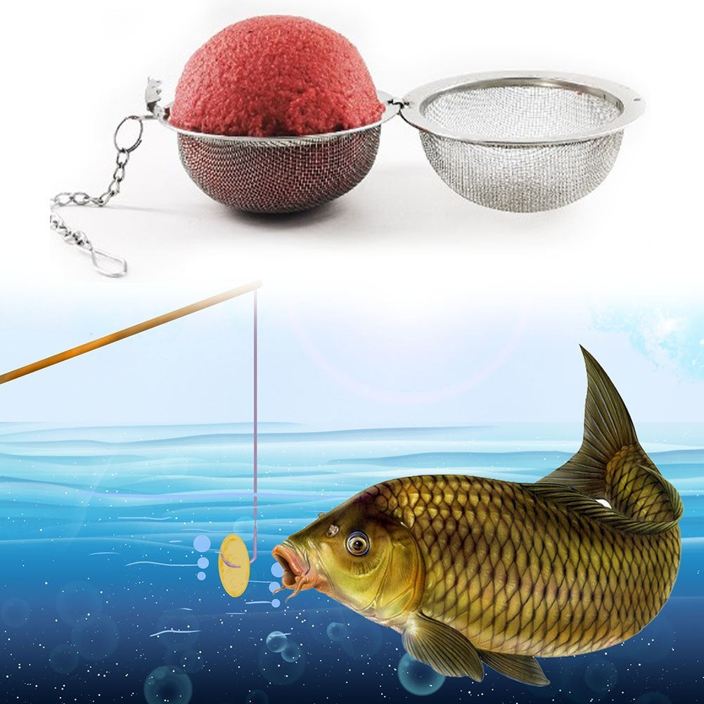 Fishing Bait Cage Stainless Steel Trap