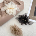Chiffon Flower Hair Clip for Women