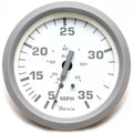 Faria Boat Speedometer Gauge SE9485A Nantucket 3 1/4 Inch Gray White by Faria