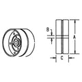 176579c1 Idler Pulley Flat Faced