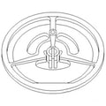 Sheave Ah149356 Fits John Deere 9450 9500 9500sh 9510 9510sh 9550