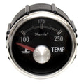 Faria Boat Temperature Gauge 2 Inch Silver Black by Faria