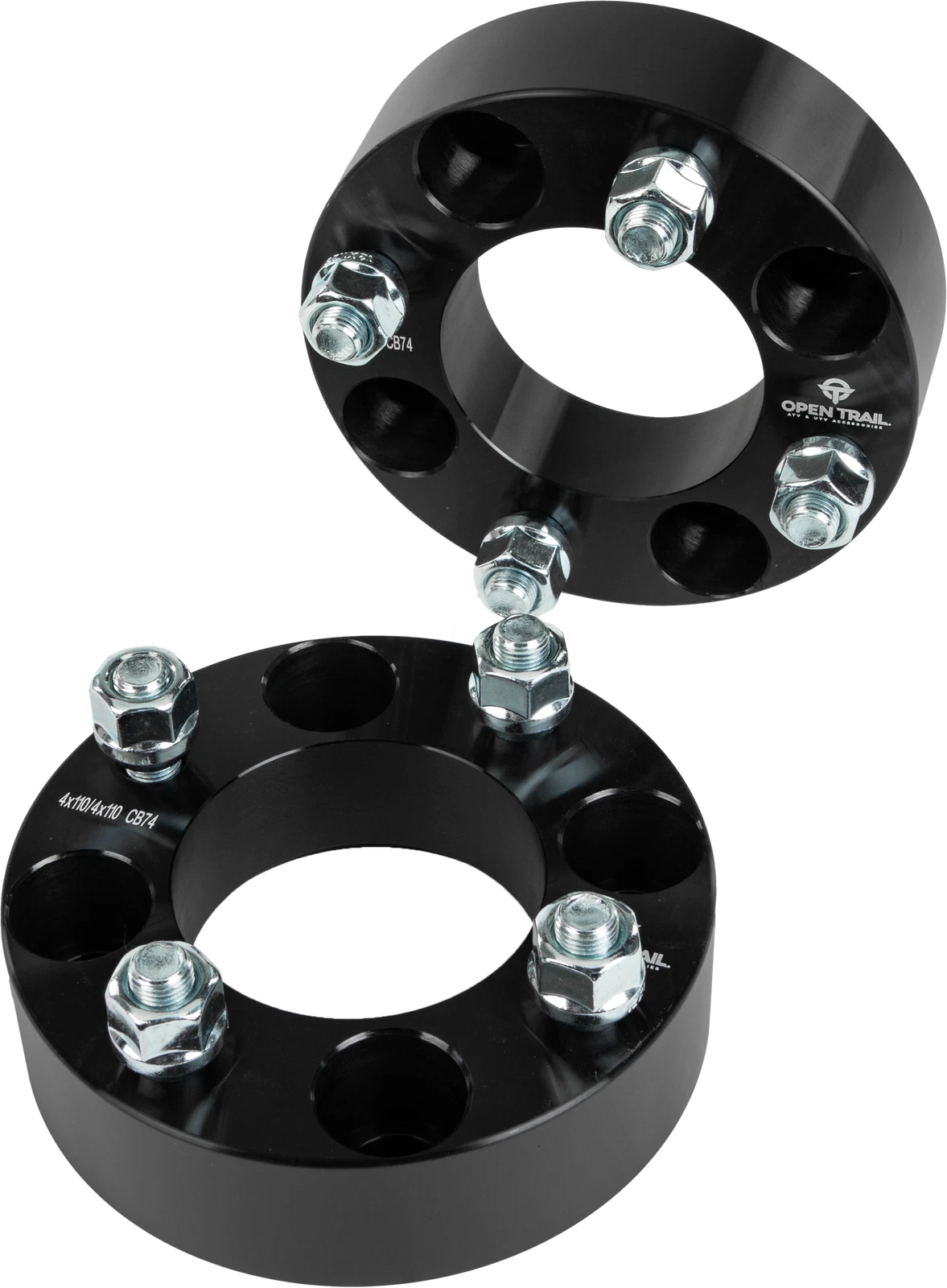 Open Trail Wheel Spacer 1.5 Inch 4/110 Bolt Pattern For Atv/utv