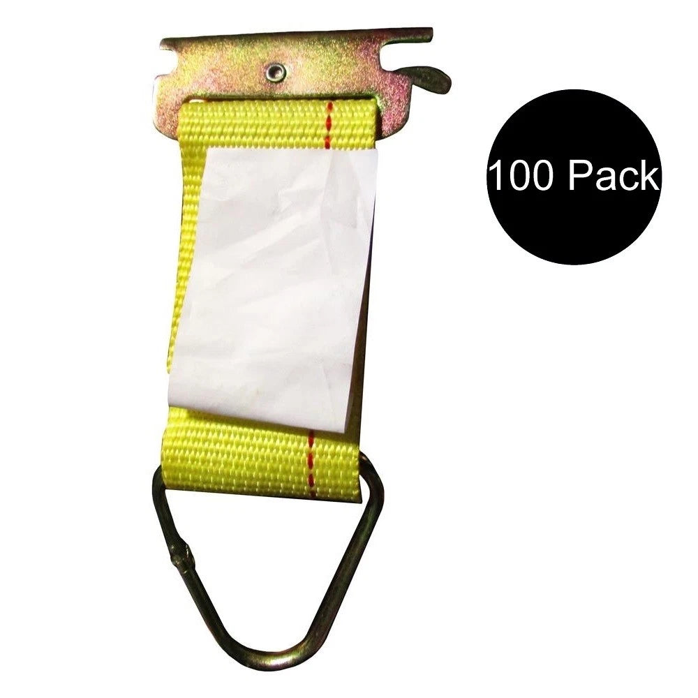Qty 100: E-track Tie Down Strap Fits Universal Products Replaces