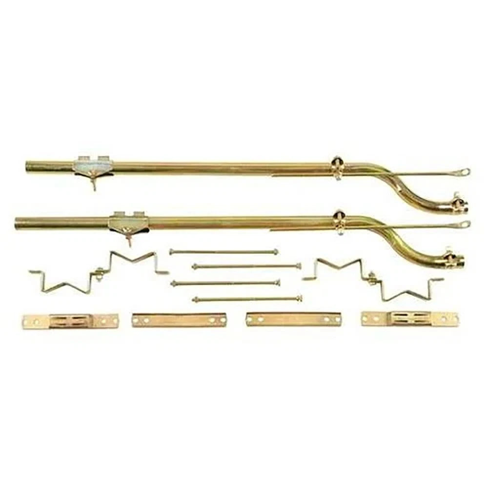 6a217 Universal Tractor Axle Mount Bracket Set For 40" Or 48" Buggy