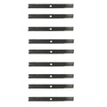 Qty 9: Medium-lift Blade Fits John Deere Replaces M128485