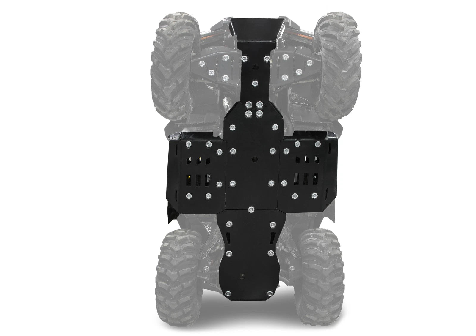Rival Powersports Usa Central Skid Plate Plastic – Fits Cf-moto