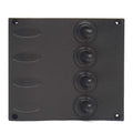 Switch Panel SeaSense 4 Way ON/OFF Black by SeaSense