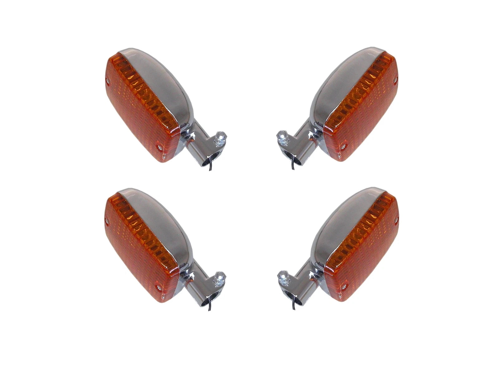 Turn Signals Complete Set Of 4 Front & Rear For Yamaha Xs 1100