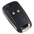 2-button Folding Key Housing Replacement Folding Key For Opel
