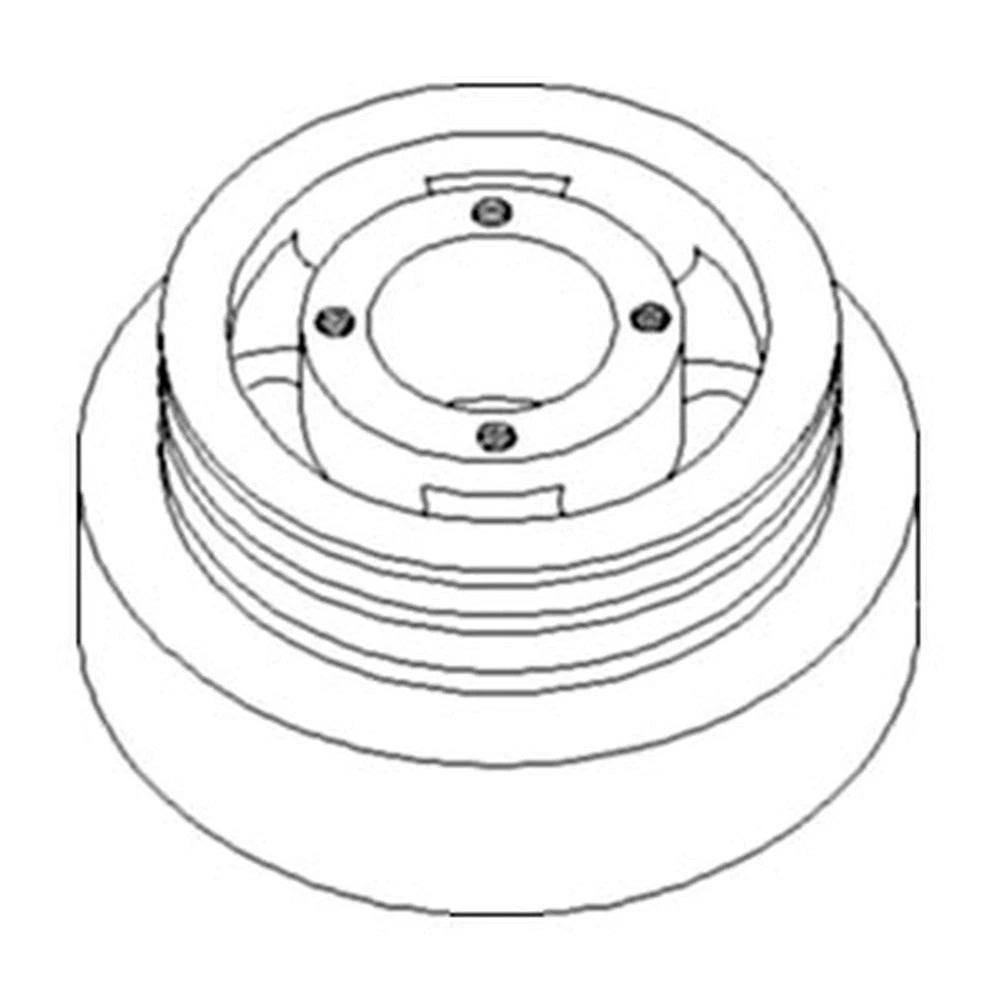 Wn-re15018-pex Damper Pulley Fits John Deere 4050 4055 4250 4255 4450