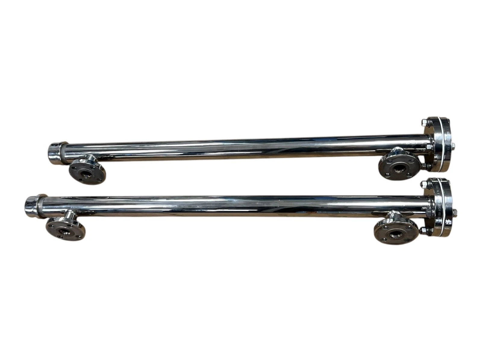 Stainless Steel Polished Tube 2" Id X 45in End To | Hook & Hull Co