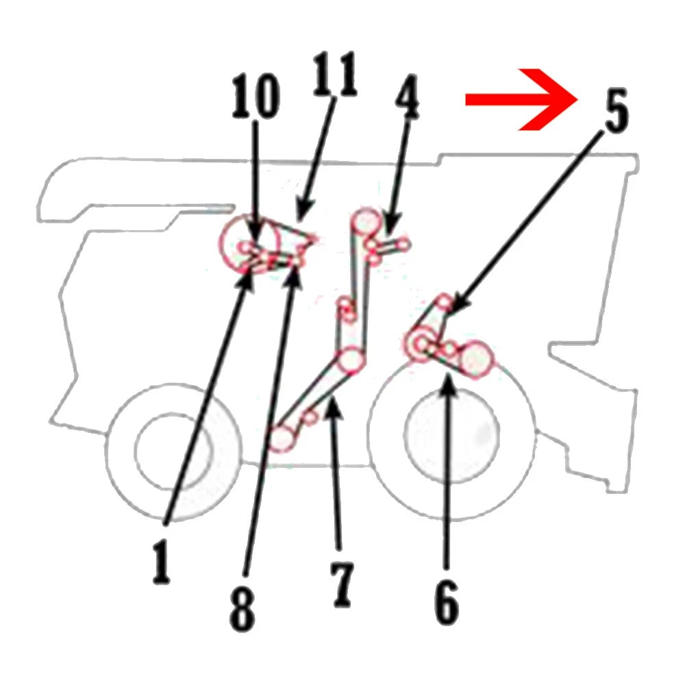 A-h137670-ai Belt, Cylinder Intermediate Drive For Extended Range