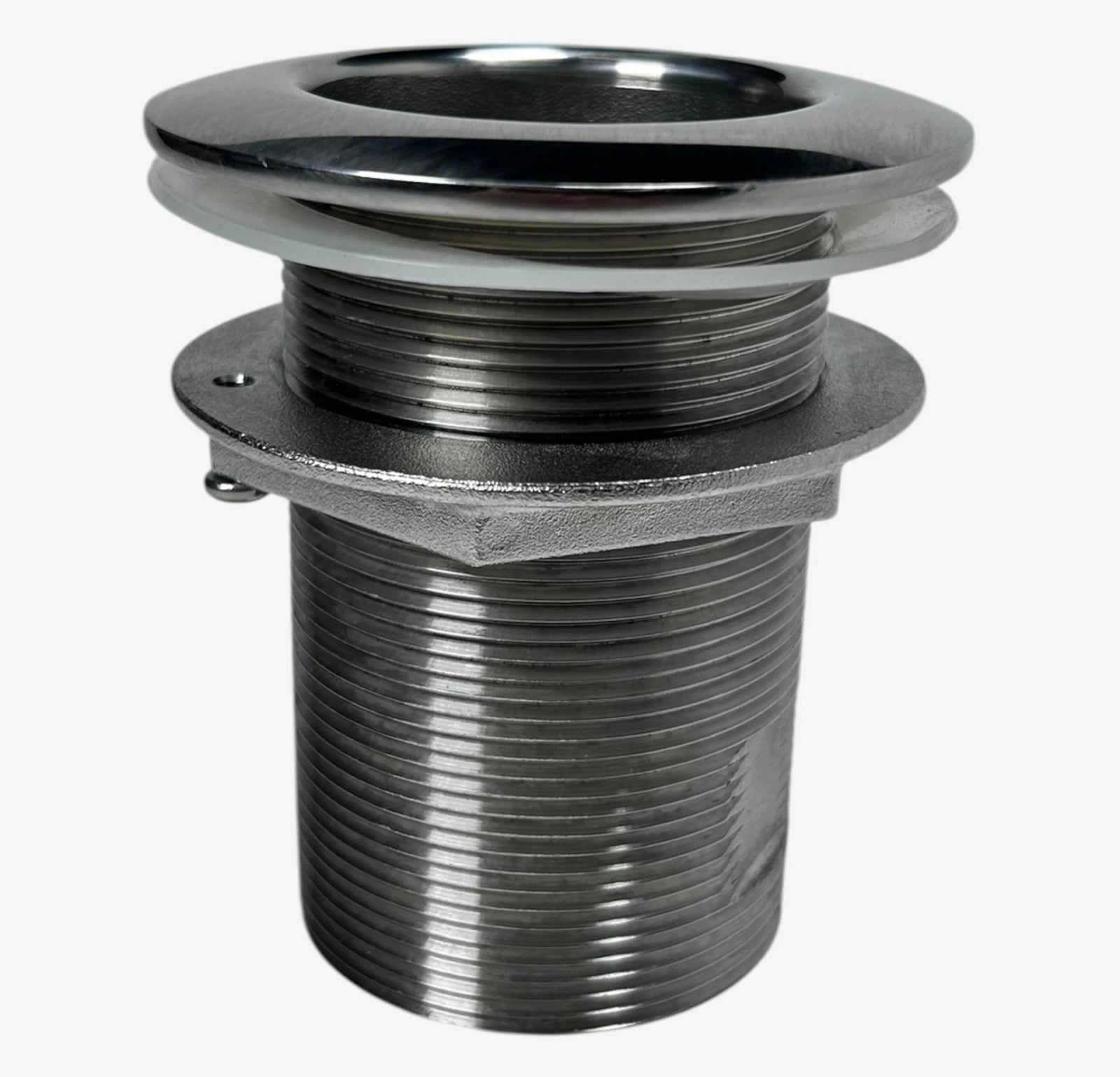 Gemlux Thru Hull 3 5/8" X 2'' Npt Stainless Steel