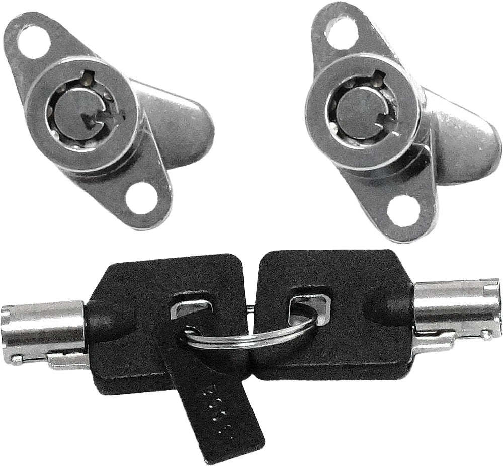 Harddrive Saddlebag Lock Kit W/key For Harley Davidson Flhr Road King