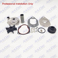 Fit Fit Mercury 40hp-60hp Water Pump Impeller Housing Kit 1991-up