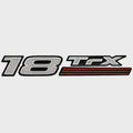 Raised Model Decal Triton Vinyl 18 TrX by Triton