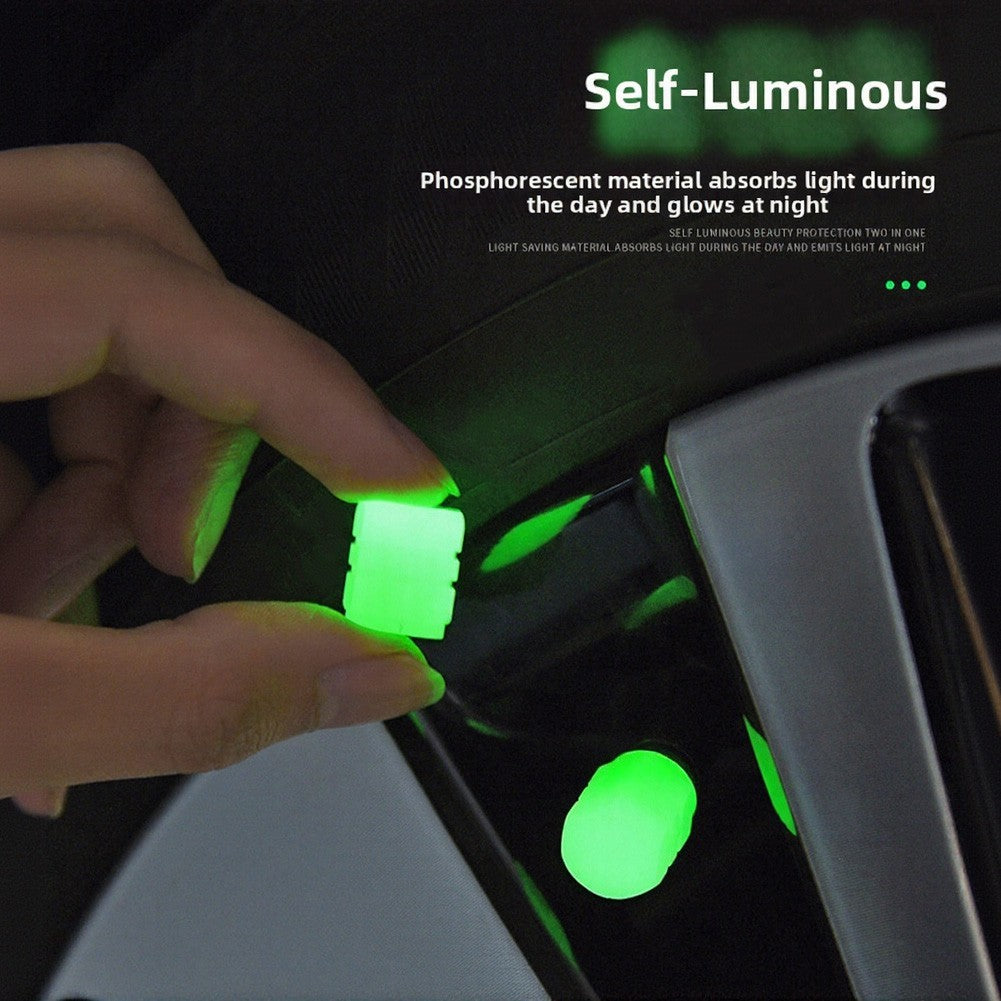 Luminous Wheel Decoration With Rubber Sealing Ring