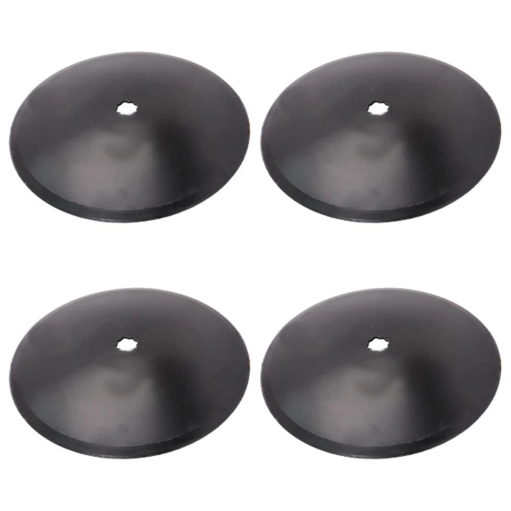 4 Pack Disc Harrow Blade 18" Plain Fits 1" X 1 1/8" Axle Fits Many