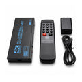 Upgrade 4k 60hz Hdmi Matrix Switcher Splitter 4x2 4 In 2 Out Support