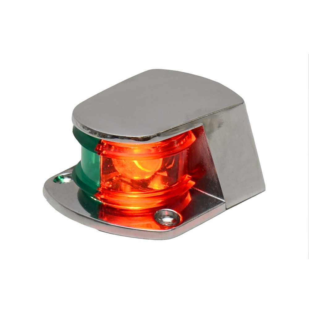 Valmar Boat Bi-Color Bow Light Chrome Plated Zamak by Valmar