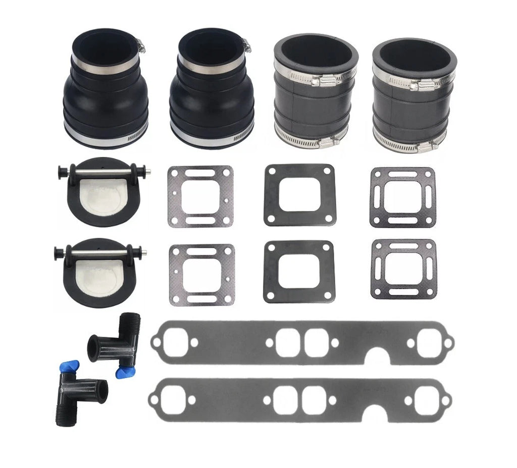 3" Wet Joint Exhaust Manifold Bellow Kit for MerCruiser V8 200-320 HP