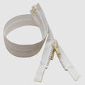 YKK Fastening Boat Separating Zipper 20 x 1 1/2 Inch White by YKK
