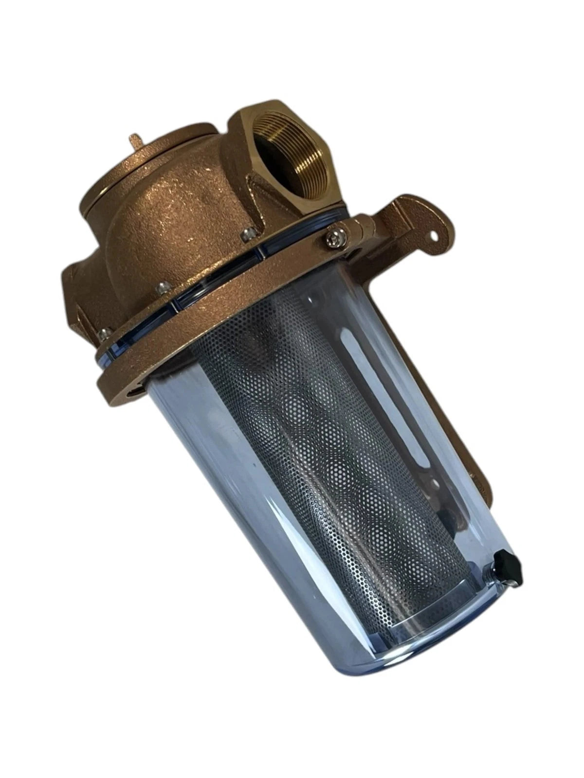 Marine Hardware 2in Npt Bronze Sea Water Strainer,