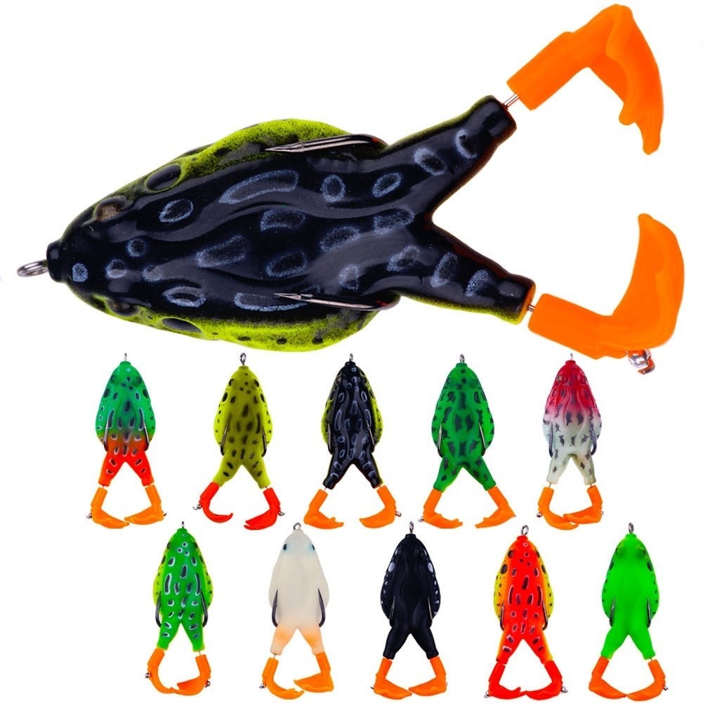 Floating Frog Lure for Bass Fishing