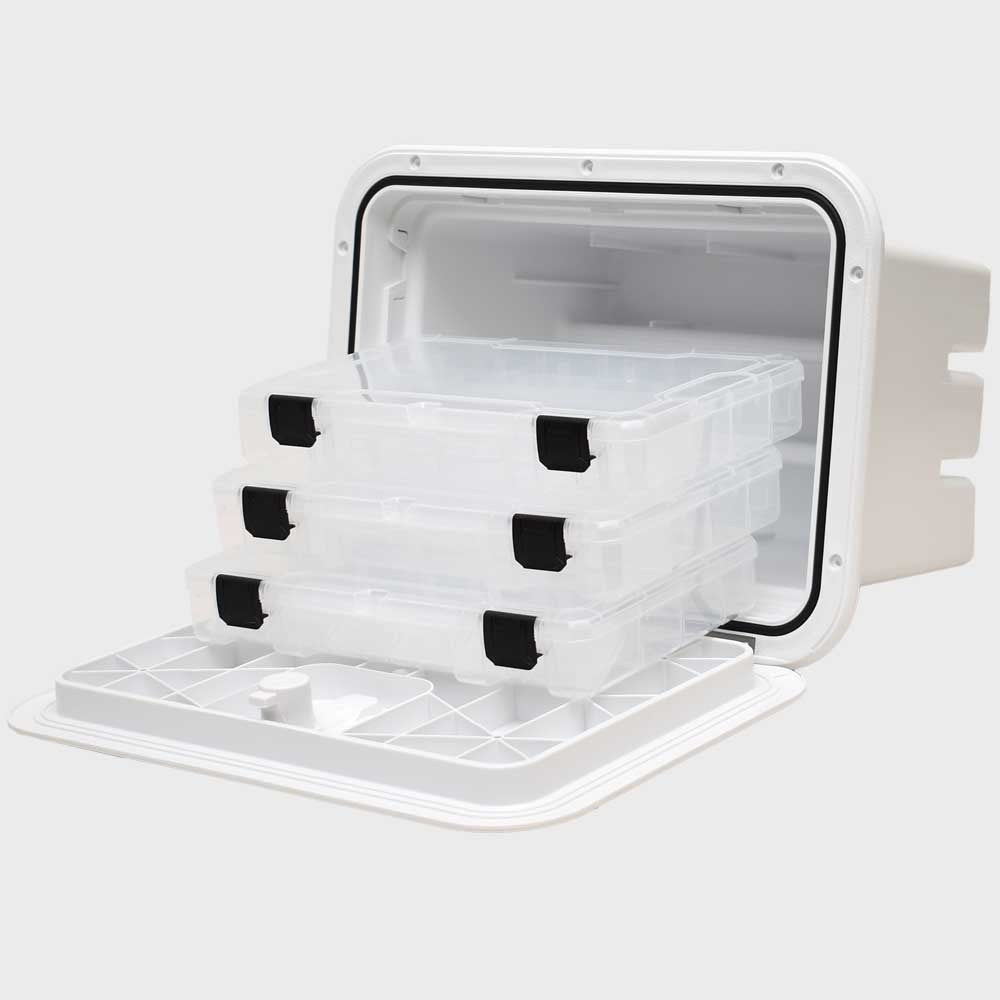 Innovative Boat Tackle Center 11 x 15 Inch Polar White by Innovative
