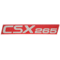 MasterCraft Boat Decal CSX 265 Red Silver by MasterCraft