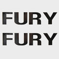 Decals Lund Boat Fury Black Pair by Lund