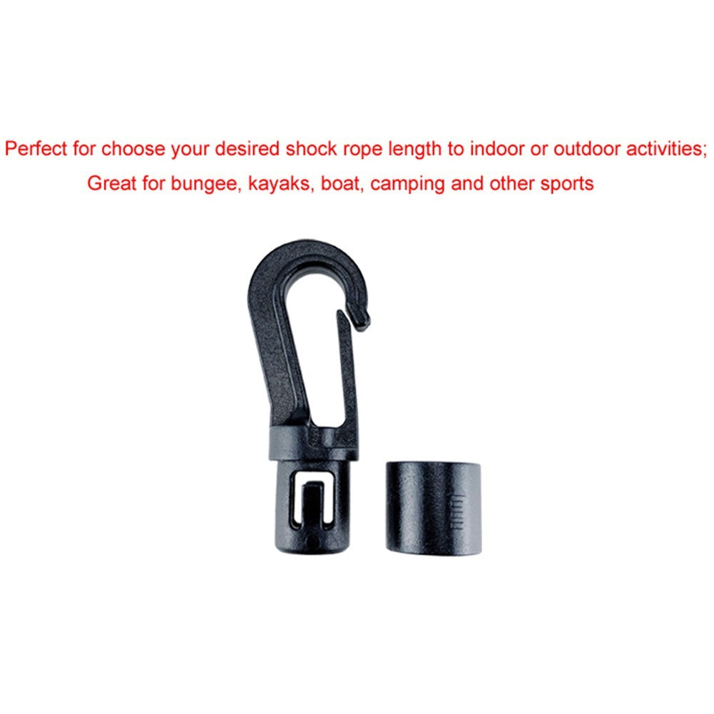 Lightweight Plastic Hook for Kayak Bungee Cords