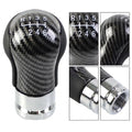 19mm Gear For Shift Knob Carbon Fiber For Toyota For Hilux For Revo